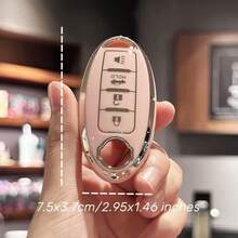 这款智能钥匙套适用于日产 Altima、Maxima、Rogue、Armada、Pathfinder、370Z、Kicks、Titan、Murano、Versa Note 以及英菲尼迪 FX35、QX60、Qashqai、X-Trail、Versa、Juke、Tiida Coupe、Armada、GTR 等车型，以及 Murano、Cross 和敞篷版车型。这款智能钥匙套可用作汽车配件、纪念品、包饰、万圣节服装、教师节圣诞礼物、包包配件以及带证件夹的挂绳。 - 彩色 - 查看 5