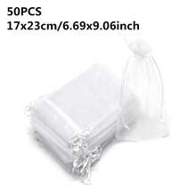 50个装葡萄水果保护袋 花园网袋 农业果园害虫防治防鸟网蔬菜袋 - A - 查看 11