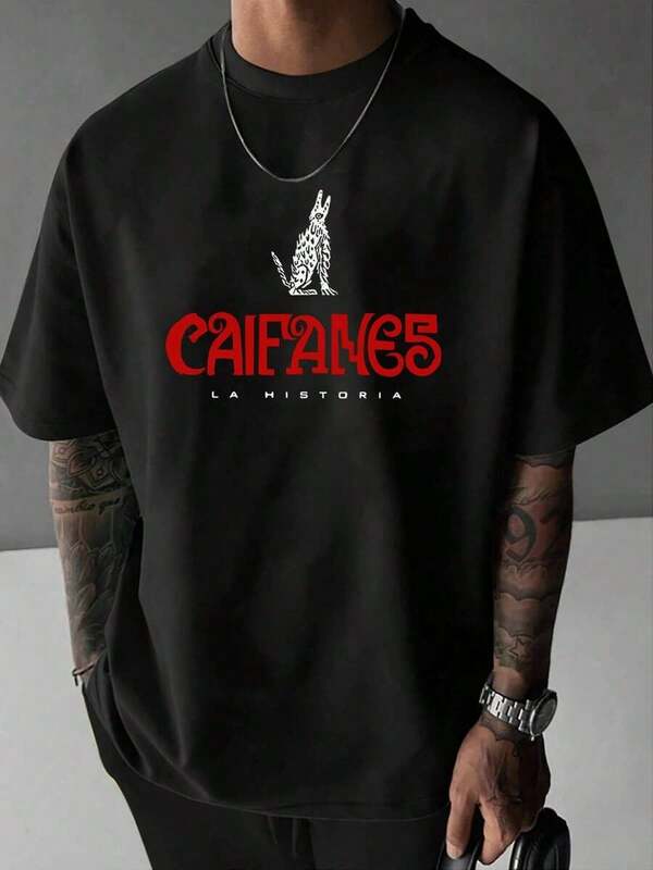 Playera Hombre con Estampado Caifanes Rock Diseño Único en Algodón Suave, Estilo Casual para Expresar tu Pasión Musical. para Conciertos y como Regalo. Cómoda y con Actitud!