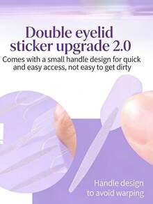 240Patches Double Eyelid Stickers With Handle Auxiliary Positioning Natural Invisible Long-Lasting Shaping Big Eyes - Nude - View 4