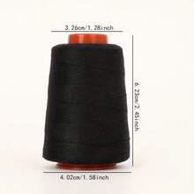 10 rollos de 800 yardas Juego de hilos de coser de poliéster, 402 hilos de máquina de coser de alta velocidad, hilos para vaqueros, multiusos para coser, acolchar, bordar, colores básicos surtidos - multicolor - Ver 3