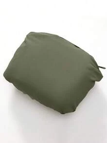 Men's Collapsible Quick-Dry Multi-Pocket Outdoor Sports Shorts - Olive Green - View 7