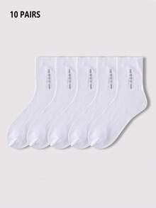 1/10/12 Đôi tất nam, tất lụa công sở mùa hè, tất mỏng thoáng khí tối giản dài đến bắp chân, đa năng để mang hàng ngày. - Nhiều màu - Xem 15