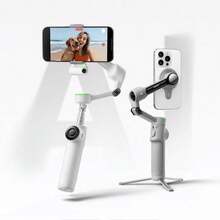 Insta360 Handheld Stabilizer With Built-In Selfie Stick & Tripod, Easy To Use, Portable And Foldable, Three-Axis Stabilization Technology Eliminates Image Shake, Long Battery Life (Brand New, Activated Only). - Multicolor - View 2