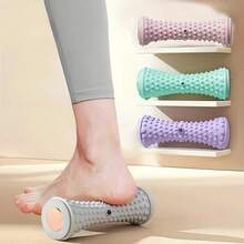 1pc Foot Fascia Roller, Deep Tissue Massage Roller With Rough Surface, Manual Operation Plastic Foot Massager, Suitable For Yoga And Fitness Enthusiasts, Home Fitness Experience, Yoga Accessories, Fashionable Design, Durable Structure - 1pc - View 2