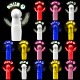White Yellow Pink Red Dark Blue