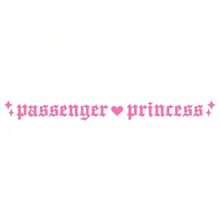 Passenger Princess Vinyl Car Sticker, Girly Vinyl Car Window Sticker, Fashionable Vinyl Sticker, Cute Car Accessories, Female Vinyl Car Sticker - A - View 8