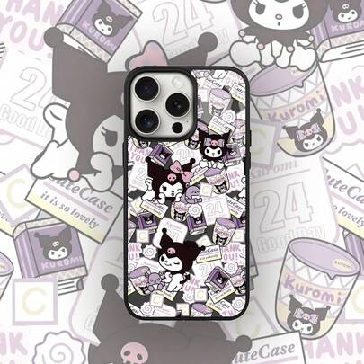 SANRIO 1个全新亚克力三层防震授权创意图案手机壳，加厚保护套，兼容苹果17 Pro Max/Air、16、11/12/13/14 Plus、XR、7/8 Plus、15 Pro Max
