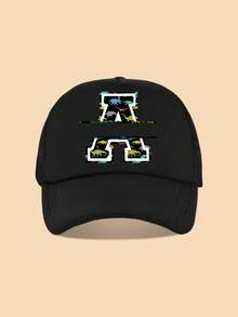 Mũ lưỡi trai lưới trẻ em in hình khủng long hoạt hình và 26 chữ cái, kiểu dáng thời trang, đa năng, thích hợp làm quà tặng, cho bé trai sử dụng hàng ngày, đi du lịch, cắm trại, leo núi. - màu đen - Xem 15