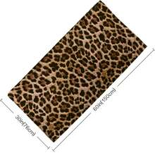GEL HUT MUN Khăn tắm biển cỡ lớn in họa tiết da báo, chất liệu microfiber nhẹ, chống cát và nhanh khô, phù hợp cho phụ nữ và bé gái, kích thước 30"x60", dùng cho hồ bơi, tắm, tập yoga, quà tặng họa tiết da báo, khăn tắm biển in họa tiết da báo màu vàng. - 2 - Xem 1