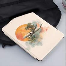Ốp bảo vệ Kindle hình máy bay, họa tiết hoàng hôn kỳ nghỉ, tương thích với Kindle Paperwhite thế hệ 5/6/7, Paperwhite thế hệ 10/11/12, Kindle (Colorsoft)/10/11/12 và các mẫu phổ biến khác, phụ kiện Kindle. - Nhiều màu - Xem 3