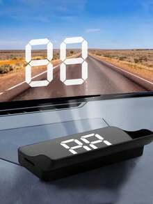 YAIUZGOO 北斗GPS高清抬头显示投影系统，具备速度监控和导航辅助功能 - A - 查看 1