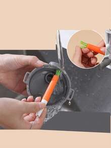2PCS/Random/2-In-1 Through-Hole Gap Cleaning Brush, Computer Keyboard Cleaning Brush - A - View 7