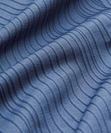 Lululemon Rest Less Variegated Ribbed Pullover Women's Clothes Long Sleeve Shirts - Rib Brilliant Blue - View 7