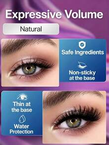 Fengxiu Eyelash Russian Lash Extensions Spikes Lash Individuals XZM150D Volume Eyelash Clusters D-Curly Lash Clusters Kit 8-16MM DIY Eyelash Extensions,3 Styles Lash Clusters Spike Lashes Individual Lash Clusters,Multi-Type Natural Look, Reusable Individual Segmented False Eyelashes Wispy&Ultra Soft DIY Eyelash Extension At Home - D - View 4