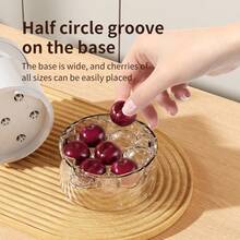 7孔樱桃去核器，厨房去核工具 - 彩色 - 查看 9