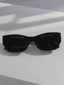 New Retro Square Fashionable Versatile Elegant Fashion Glasses, Essential Accessory For Outings And Vacations - Multicolor - View 6