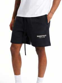 Fear Of God Essentials Classic Sweatshort Unisex - 黑色 - 查看 2