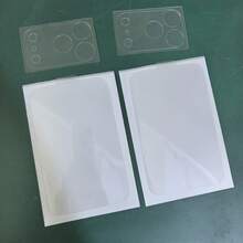 二合一套装，兼容苹果 17 Pro Max/17 Pro，磨砂背膜 + 镜头底膜，超薄裸感，防指纹防刮花，无气泡全覆盖保护膜 - 2磨砂底座+2磨砂後膜 - 查看 7