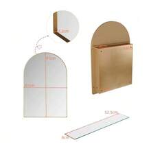 Bathroom Vanities & Medicine Cabinets - Gold - View 2