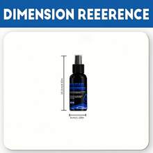 Chai xịt chống sương mù và chống nước bền lâu 1.01oz | Sử dụng công thức gốc nước, không dầu để đảm bảo độ trong suốt lâu dài trên mọi bề mặt kính và nhựa. - 30ml + khăn màu xanh - Xem 5