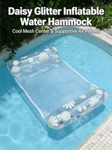 1 chiếc phao nằm thư giãn có tựa lưng, phao bơi mùa hè dành cho người lớn, phao nổi dùng cho hồ bơi và bãi biển, dùng trong các bữa tiệc, quà tặng mùa hè hoàn hảo, phao nằm thư giãn cho hồ bơi. - Nhiều màu - Xem 2