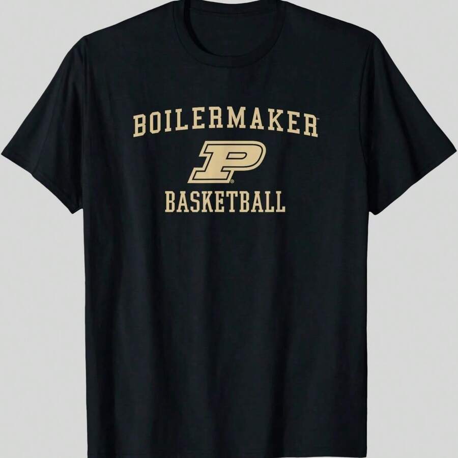 Purdue University Boilermakers Basketball T-Shirt - màu đen - Xem 1