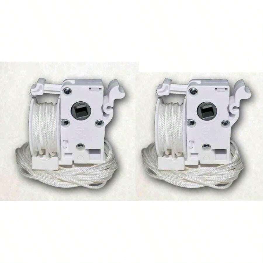White Pre-Corded Tilter 2 Horizontal Window (2 Qty) - Default - View 1