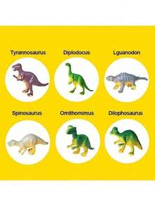 1 pieza Fósil de huevo de dinosaurio aleatorio, Conjunto de sorpresas para fiestas, Actividades divertidas de ciencia paleontológica STEM - multicolor - Ver 2