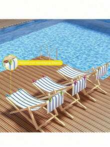 8-1pc Beach Towel Clips, Plastic Towel Clips, Clothing Clips, Windproof Clips, Large Cute Windproof Clips, Plastic Blanket Clips. These Chair Accessory Clips Are Specially Designed For Towels And Blankets, Providing Windproof, Durable Strength And Firm Grip. - Multicolor - View 6