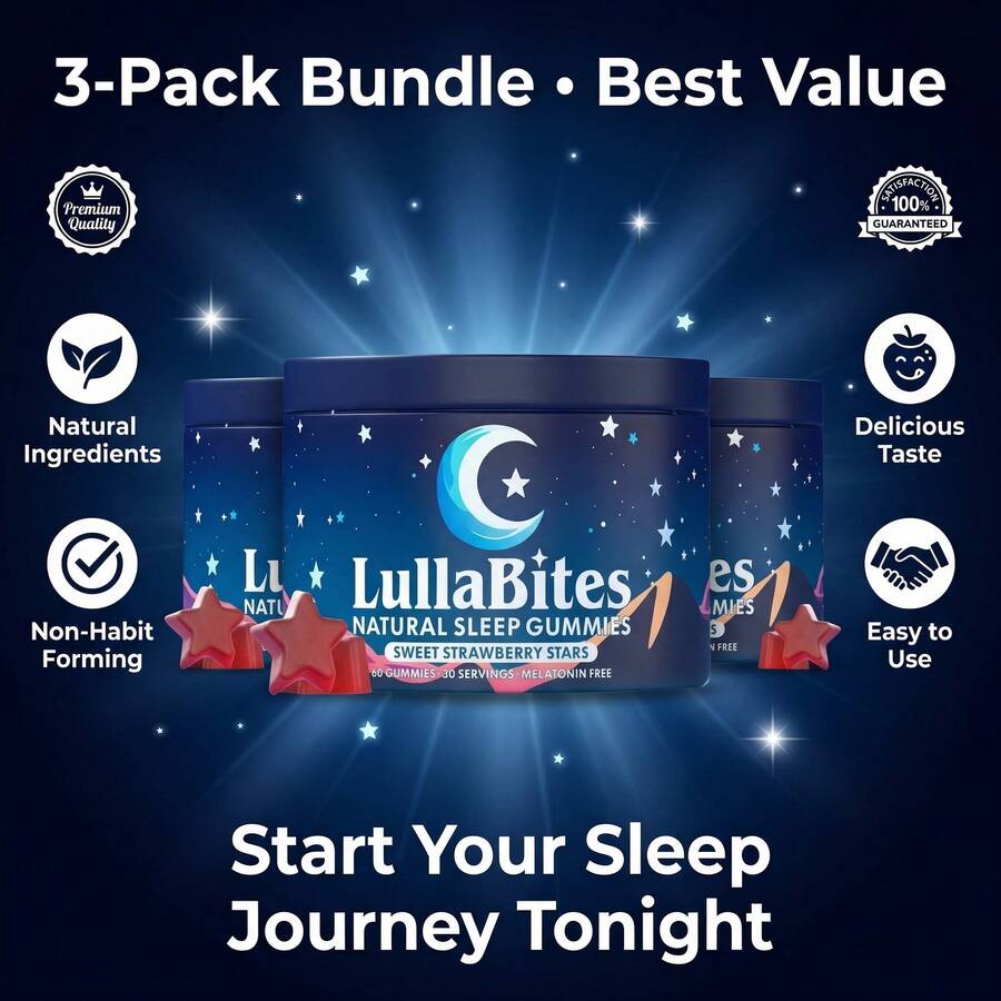 Best Gift For Mom –Calm Sleep Gummies For Women 3 Pack – Deep Sleep & Stress Relief |   Relaxation, Night Support & Wake Refreshed |   Strawberry Flavor, Vegan |   Best Value Bundle - 3 件裝 - 查看 1