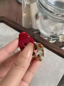 Korean Delicate Acetate Small Hair Clip, New Bangs Clip, Side Clip, Versatile Hair Accessory Hairpin For Women,Summer,Holiday,Travel Summer Beach Claw Clips Vacay Hair Claws,Festival,Birthday - Multicolor - View 4