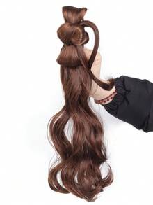 Tóc giả đuôi ngựa tết kiểu Trung Quốc mới dành cho nữ, có kẹp búi tóc, nhẹ nhàng và thanh lịch, phong cách cổ điển nhẹ nhàng, tóc giả tết tổng hợp. - Nhiều màu - Xem 10