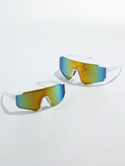 2 chiếc kính thể thao nam, thích hợp để đeo hàng ngày.