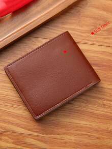 1-3pcs/Set Ultra-Thin Minimalist Bifold Wallet, Men's Short Wallet, Fashionable Black Wallet, Large Capacity Multi-Card Slots, Can Store Large Bills, Credit Cards, ID, Photos, Business & Casual Style, Ideal Gift For Men Or Partners, Fashionable For Young Men And Women "Luxury Business Short Wallet" - Multicolor - View 7