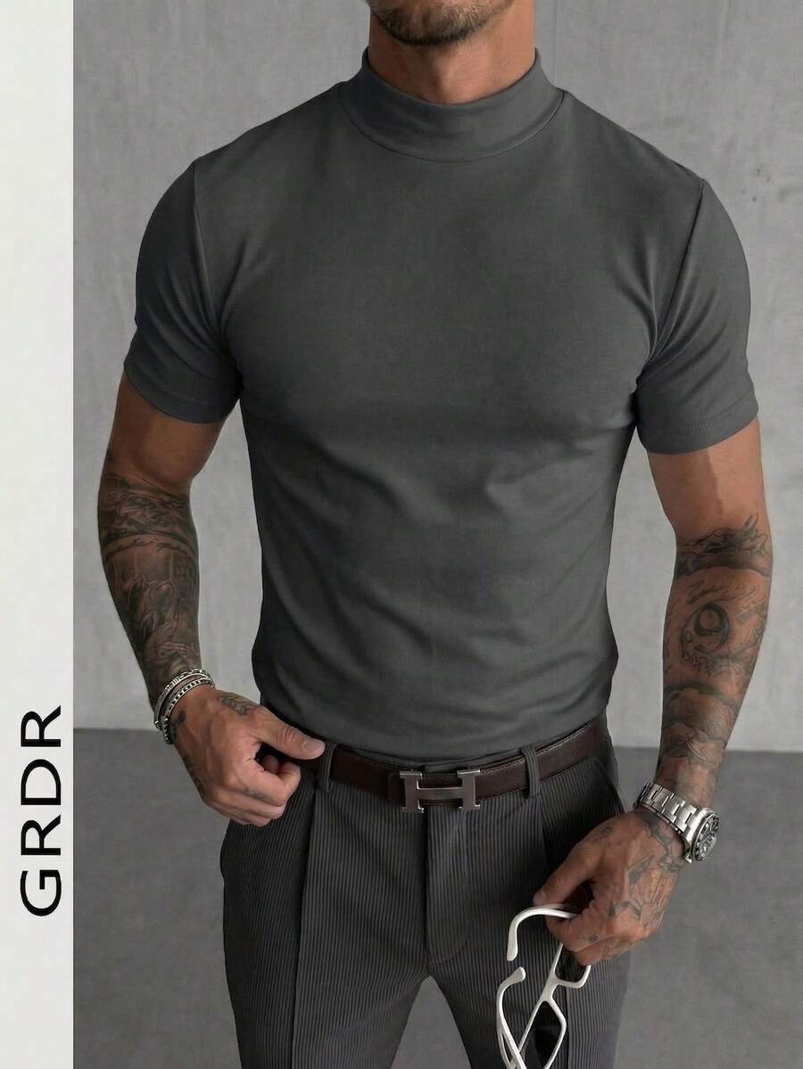 GRDR Men T-Shirts - Dark Grey - View 1