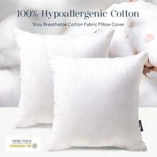 1/2/4pcs Soft Fluffy Pillow Inserts For Home Decor Bedroom Living Room Sofa Throw Pillows Fall Autumn Room Decor Indoor Decorative Filling - White - View 10