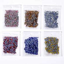 YONGNING SS6-30 Mixed Size Crystal Hot-Melt Transparent Glass Rhinestone Flat Back Decorative Pieces DIY Rhinestone Application For Shoes, Clothing, Hats And Other Daily Items - Mixed Size - View 3