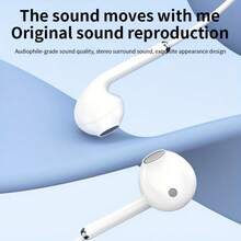 适用于 /Lightning 接口的入耳式耳机，有线 EarPods 耳机，配备 Lightning 接口，内置遥控器，可控制音乐、通话和音量，兼容 14/13/12/11/XR/XS/X/8/7/SE/Pro/Pro Max，支持免提通话、曲目控制和内置麦克风。 - 查看 10