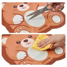 宠物降温垫 注水冰垫 自冷却物理降温狗垫 夏季新款卡通熊设计 耐磨耐咬宠物垫 - 彩色 - 查看 8