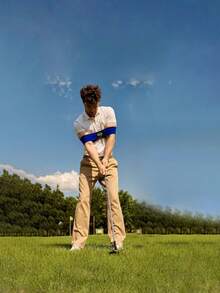 1pc Golf Swing Training Arm Band, Swing Corrector Training Aid For Men Women Beginners, Elastic Swing Mechanic Practice Tool - Multicolor - View 6