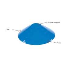 Small Disc Cone, Pack Of 25 - Green - View 5