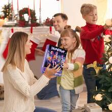 热门女巫狩猎小队钥匙扣，宝可梦趣味圣诞日历汽车钥匙链亚克力吊坠 - 多色 - 查看 5