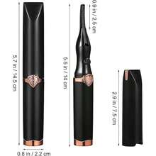 加熱式睫毛捲翹器 2合1電動睫毛提升工具，附夾子與梳子，3段溫度設定，USB充電，快速預熱，持久自然捲翹，便攜式眼妝工具，適合初學者 - 多色 - 查看 11