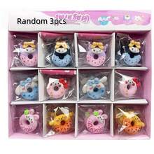 SANRIO Bộ 3/6/12/24/48 cục tẩy hình bánh rán - Văn phòng phẩm hoạt hình dễ thương, quà tặng nhỏ hoàn hảo và phần thưởng cho học sinh. - Nhiều màu - Xem 8