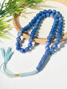 1pc Handmade Luminous Star Glitter 51 Beads Muslim Tasbih, Elegant Unisex Muslim Prayer Beads - Multicolor - View 9