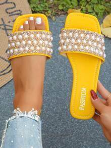 Yellow-champagne Diamond Large Pearl