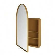 Bathroom Vanities & Medicine Cabinets - Gold - View 10