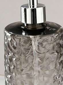 1个奢华冰感灰色按压瓶，家用厨房洗洁精分配器，浴室洗手液容器，塑料防漏便携式家居必备品 - 多款 - 查看 7