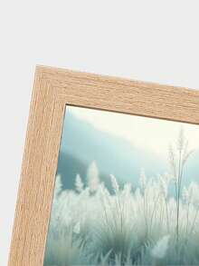 1pc Composite Wood Photo Frame, Minimalist Ins Style 5/6/7/8 Inch Desktop Display Frame, Suitable For Office And Home Decor - Multicolor - View 11